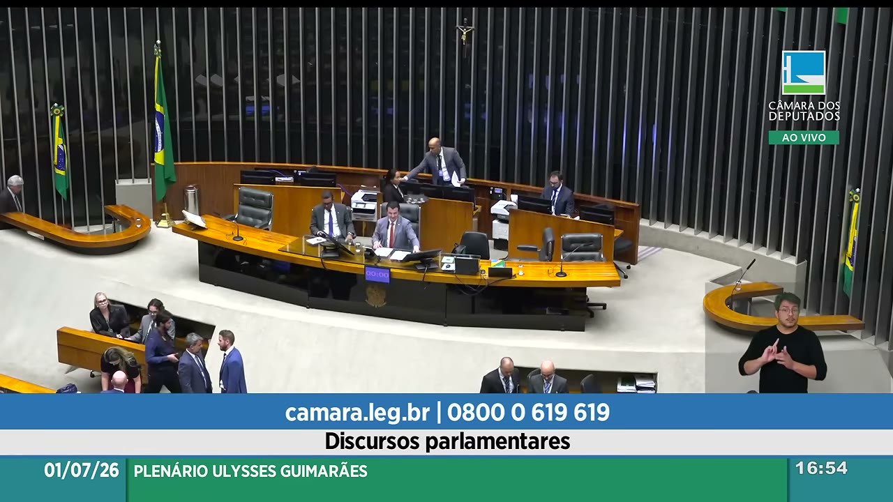 Vídeo do evento em 1:56:22