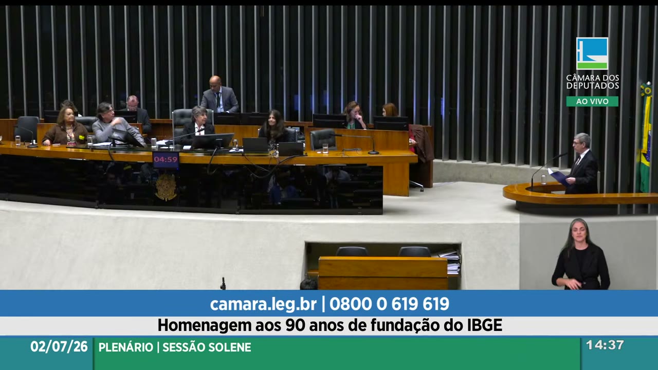 Vídeo do evento em 20:15