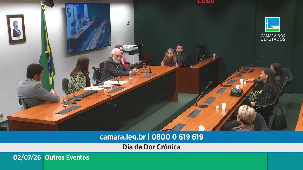 Vídeo do evento em 1:01:40