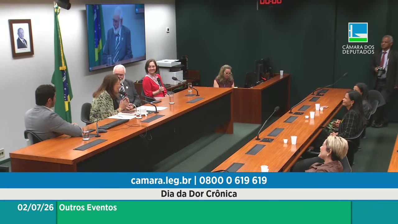Vídeo do evento em 1:03:12