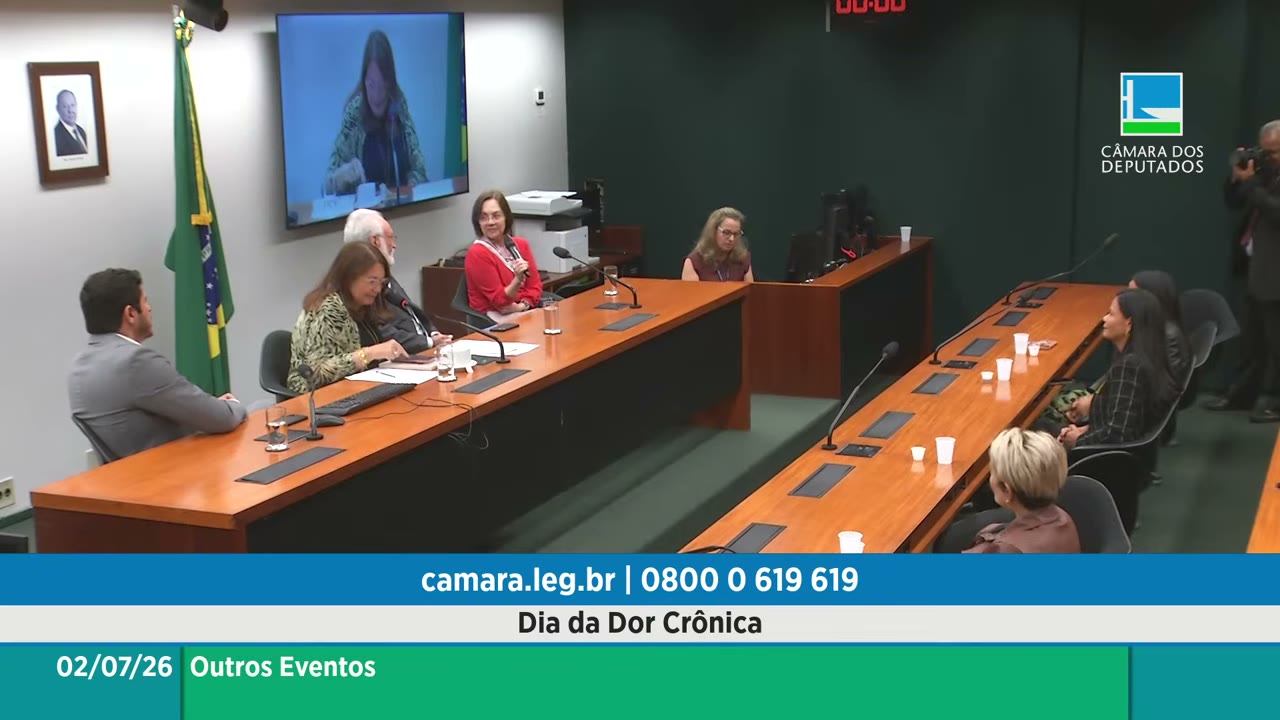 Vídeo do evento em 1:03:25