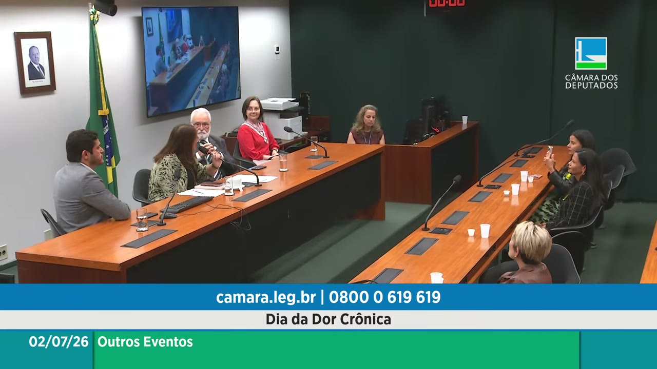 Vídeo do evento em 1:05:18
