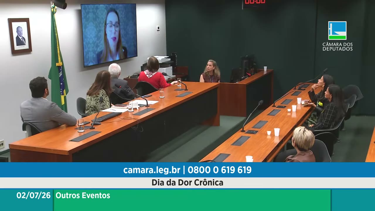 Vídeo do evento em 1:05:25