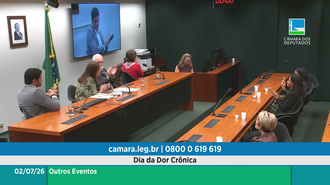 Vídeo do evento em 1:06:19