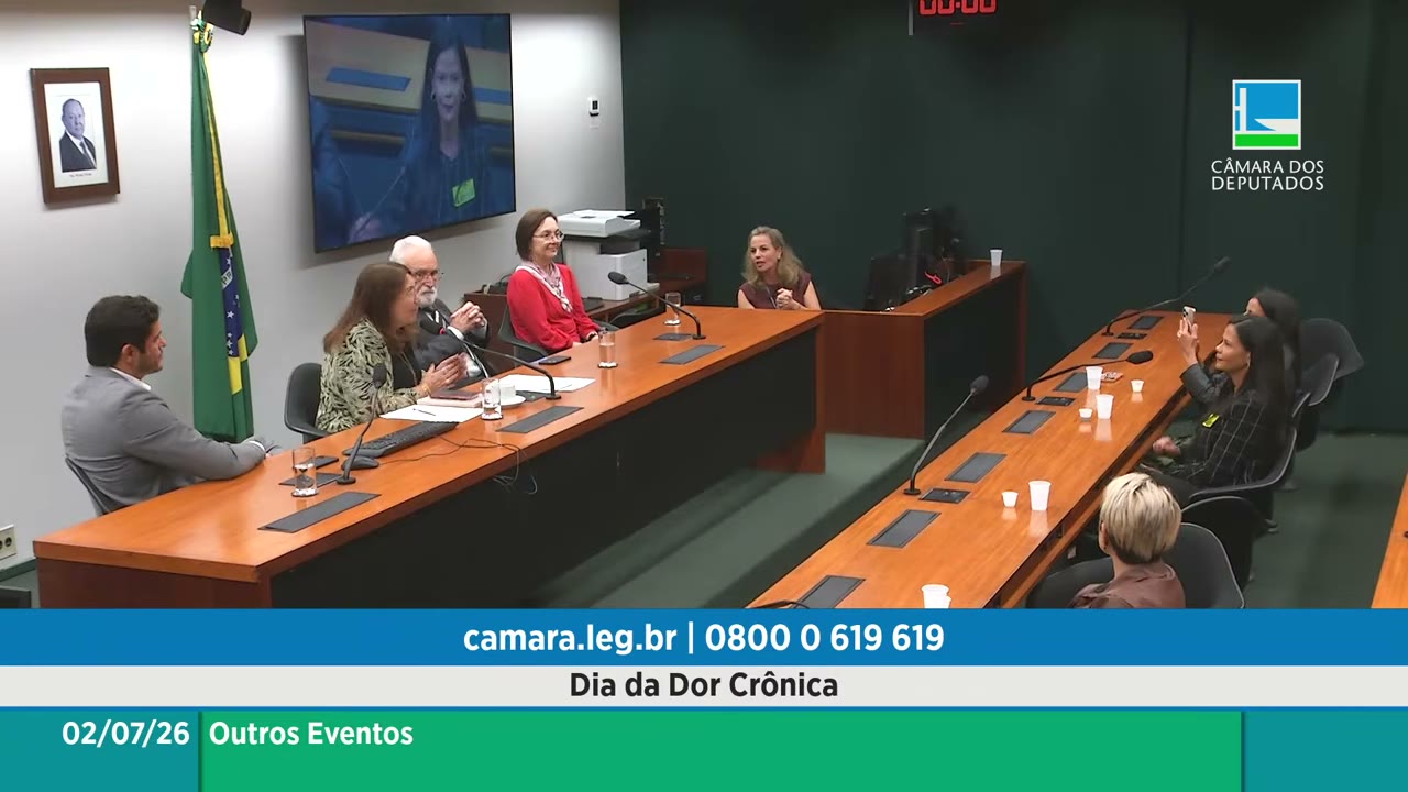 Vídeo do evento em 1:07:35