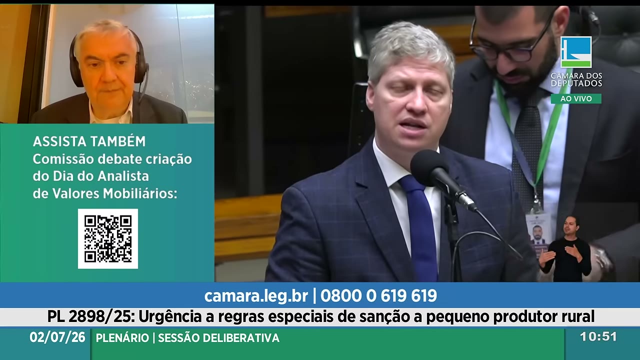 Vídeo do evento em 9:55