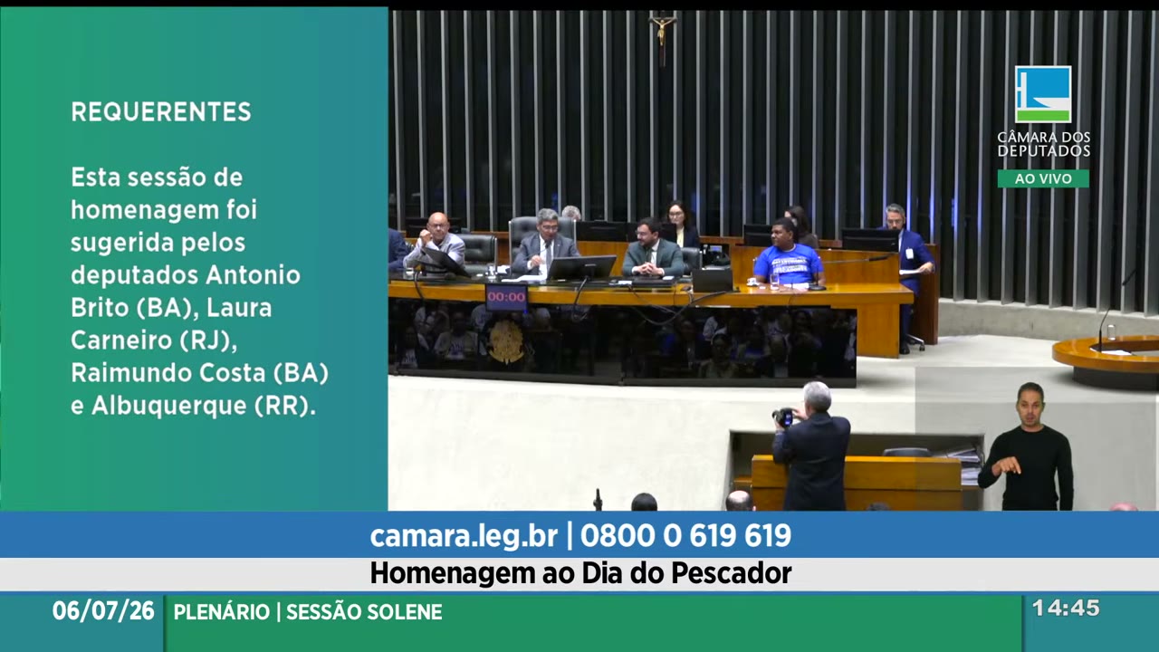 Vídeo do evento em 26:54