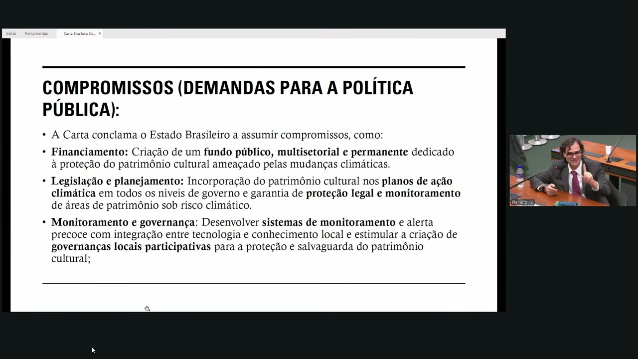 Vídeo do evento em 28:00