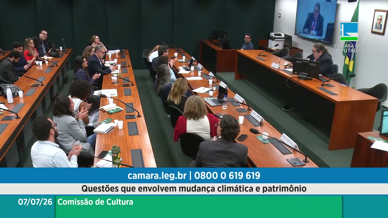 Vídeo do evento em 1:18:50