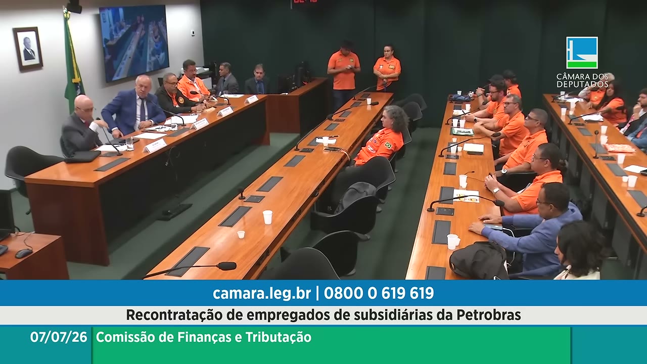 Vídeo do evento em 1:05:24