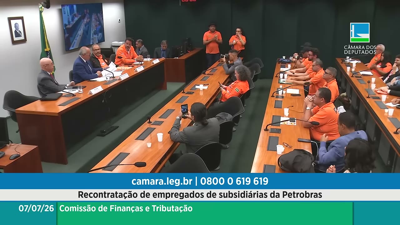 Vídeo do evento em 1:07:34