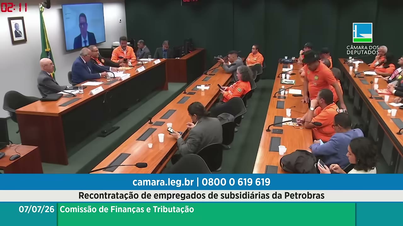 Vídeo do evento em 1:09:30