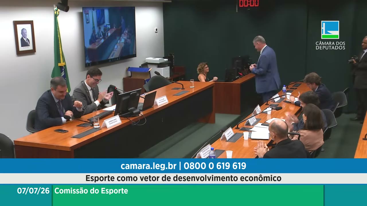 Vídeo do evento em 1:57:19