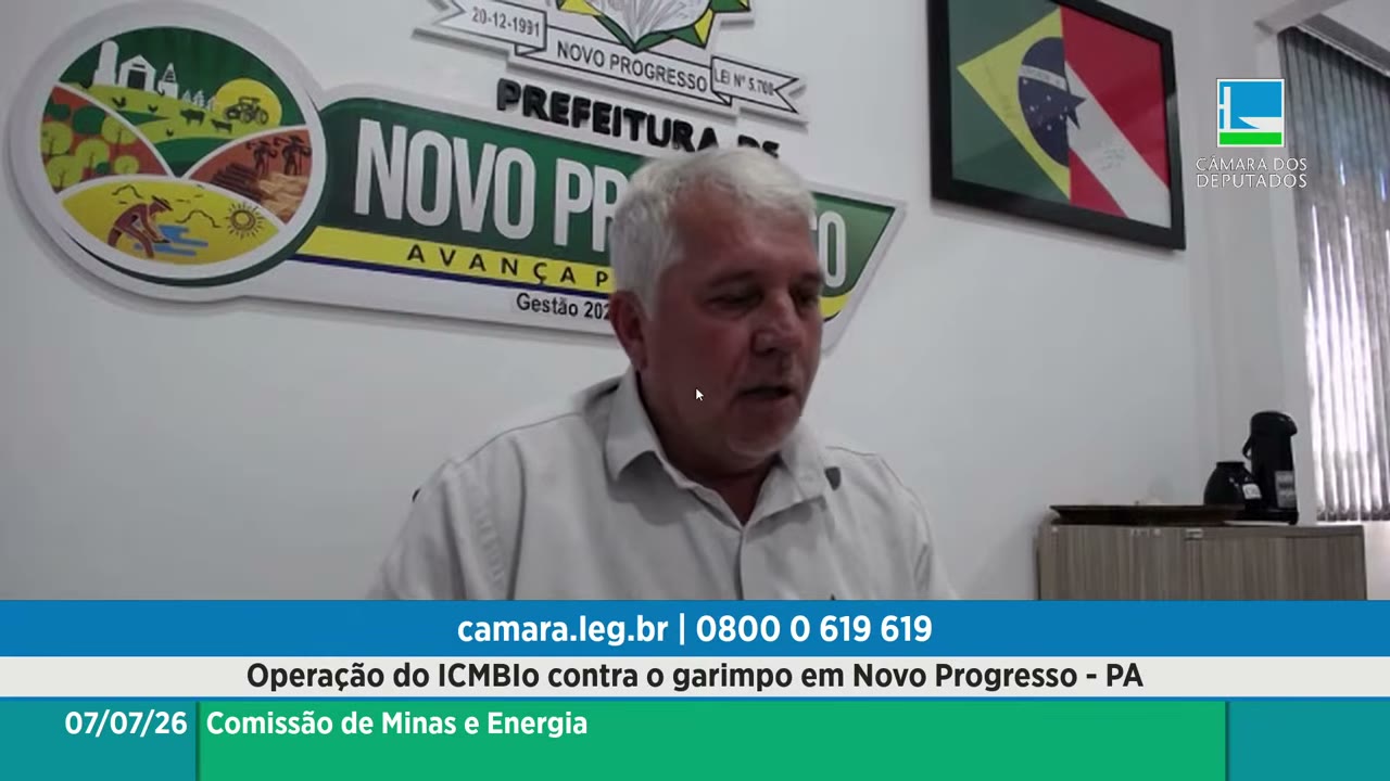 Vídeo do evento em 1:07:21