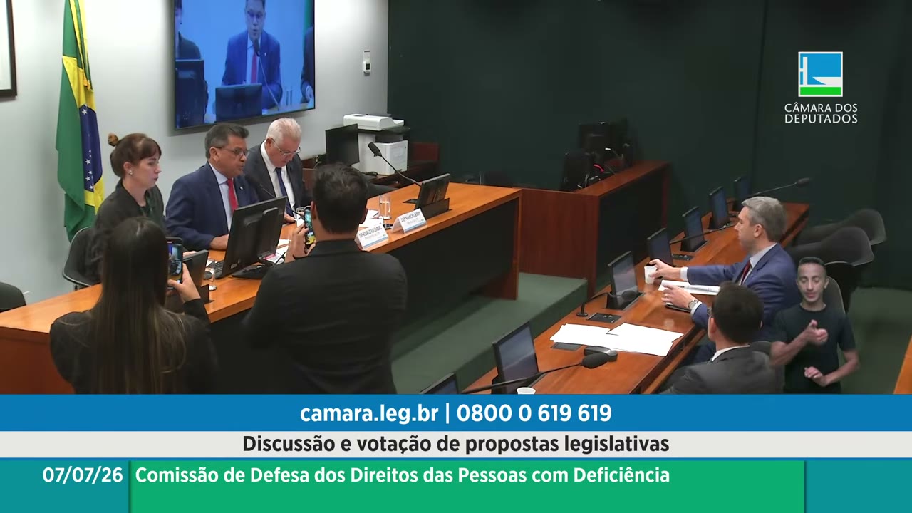 Vídeo do evento em 8:40