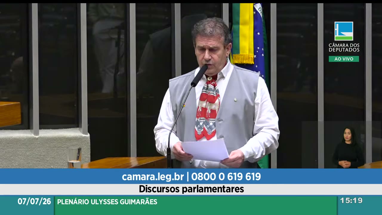 Vídeo do evento em 1:01:16
