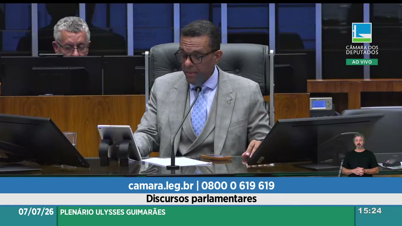 Vídeo do evento em 1:06:26