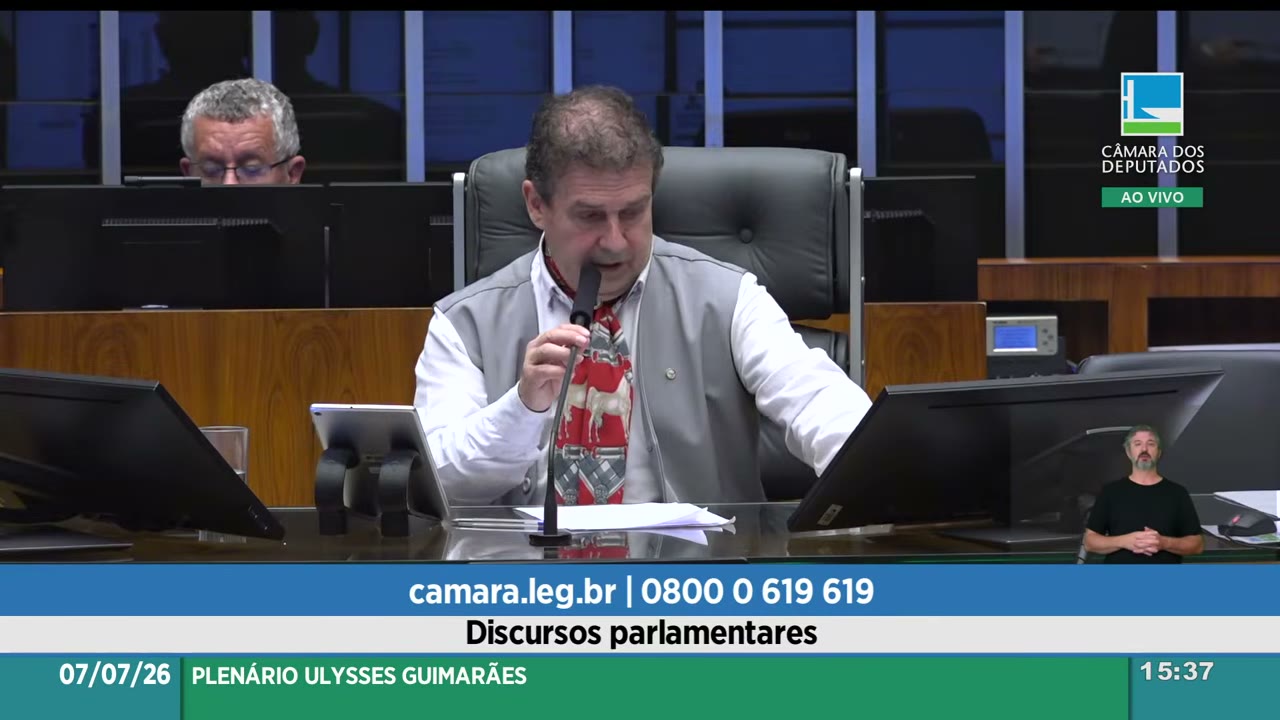 Vídeo do evento em 1:20:08