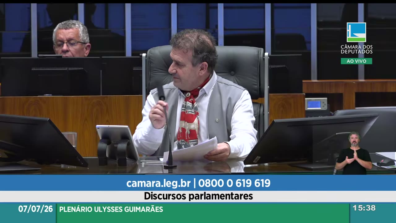 Vídeo do evento em 1:20:26