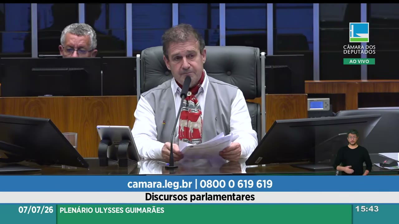 Vídeo do evento em 1:25:20