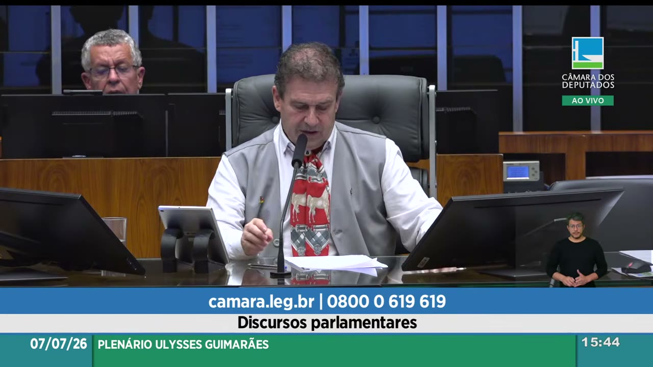 Vídeo do evento em 1:26:52