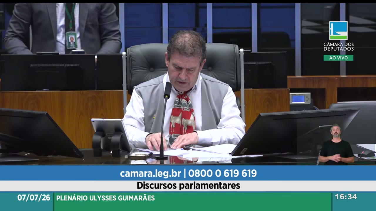Vídeo do evento em 2:16:36