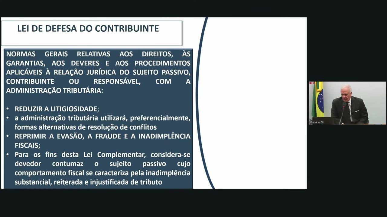 Vídeo do evento em 1:07:07