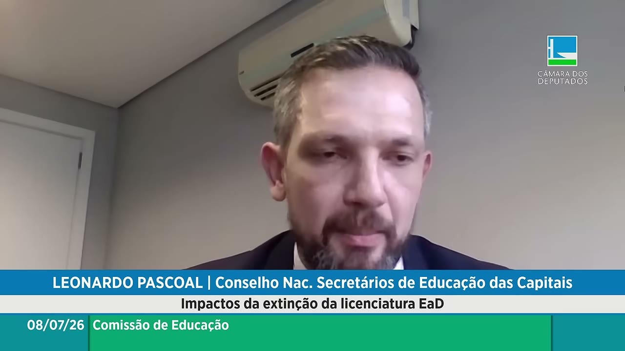 Vídeo do evento em 27:02