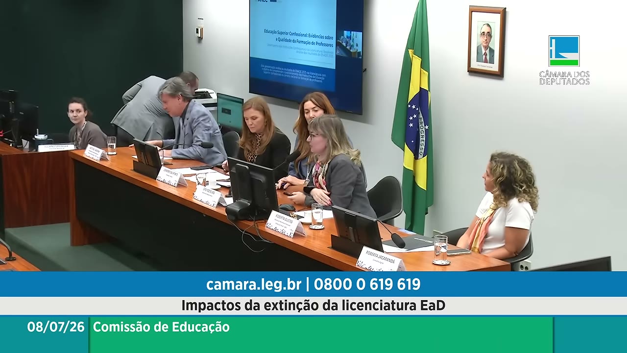 Vídeo do evento em 2:06:25