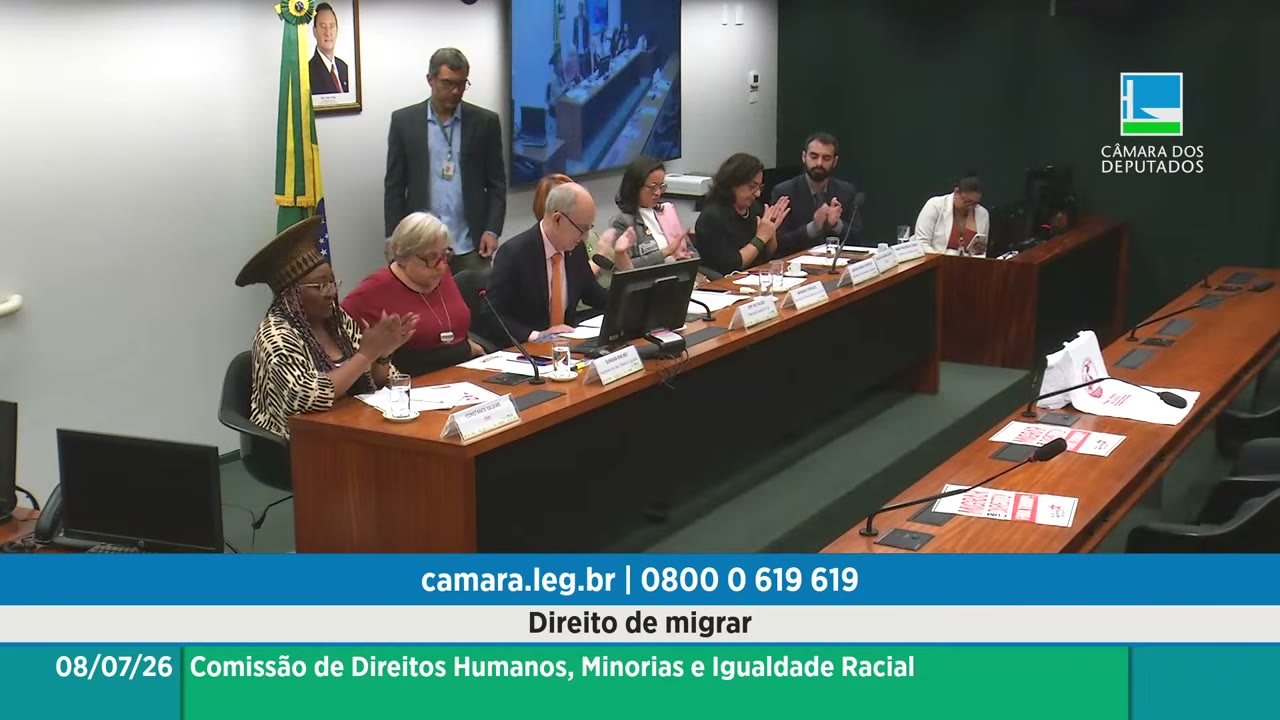 Vídeo do evento em 1:01:27