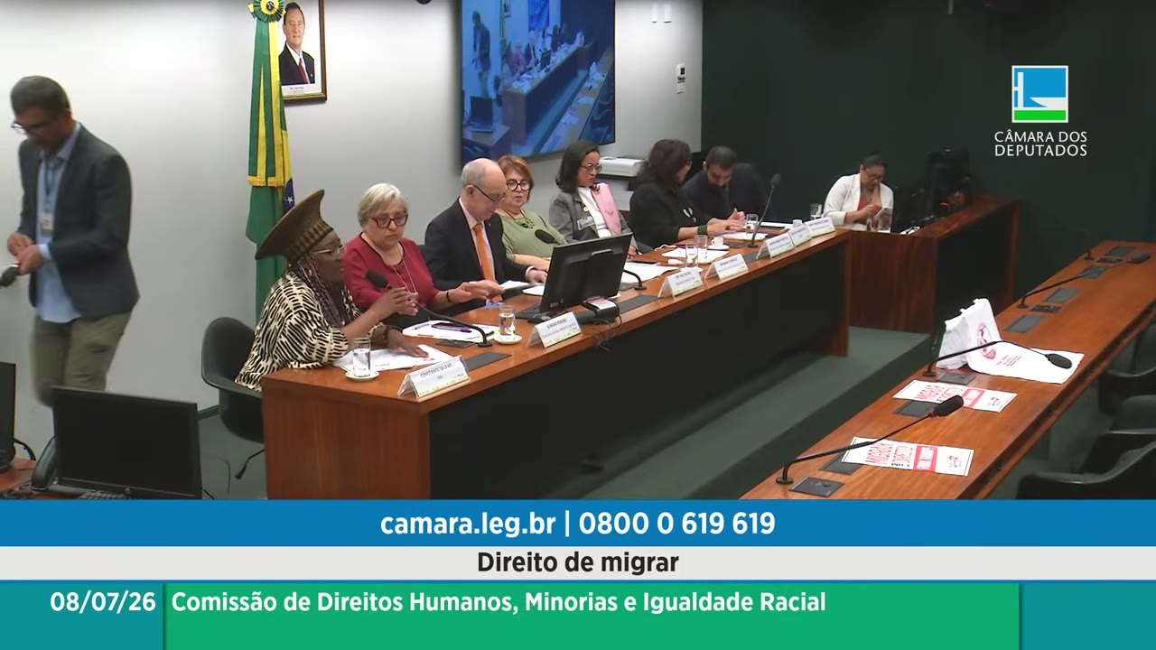 Vídeo do evento em 1:01:42