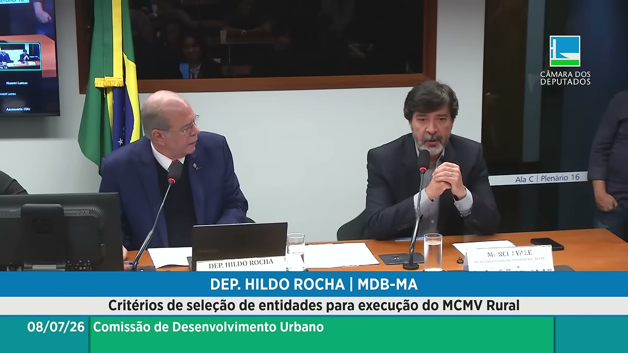 Vídeo do evento em 1:36:42