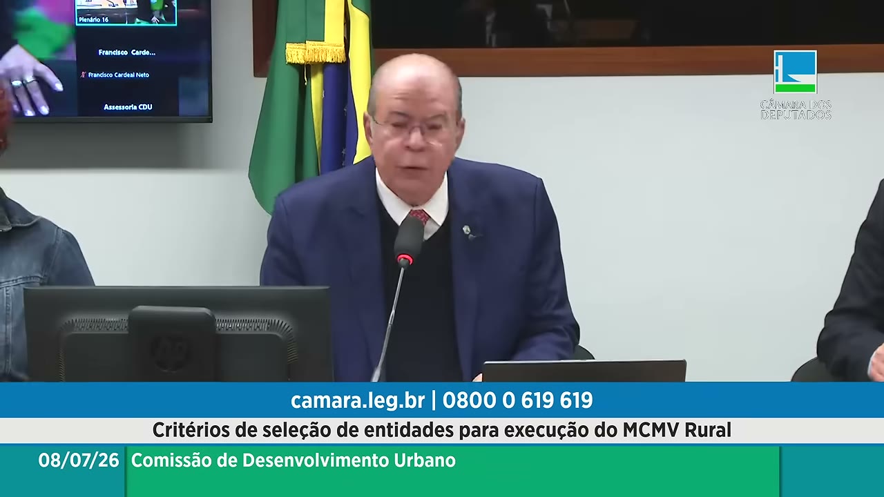 Vídeo do evento em 2:03:27