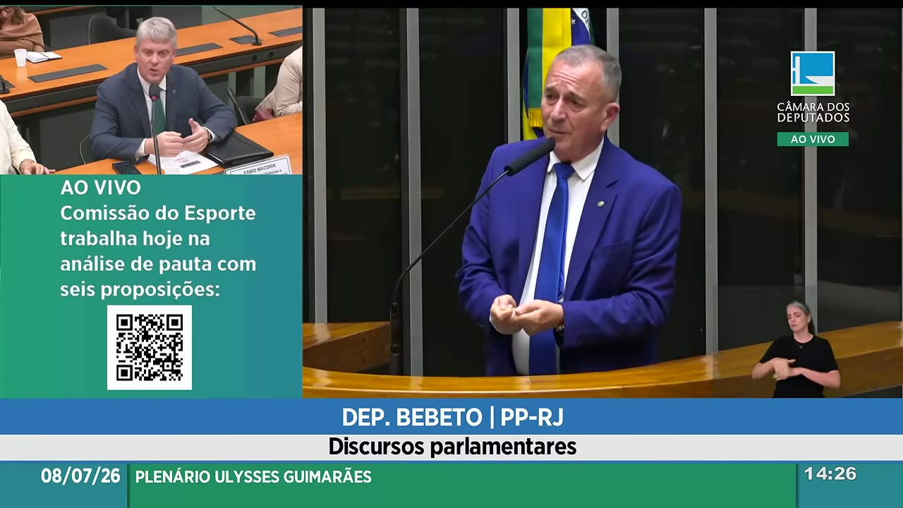 Vídeo do evento em 11:57