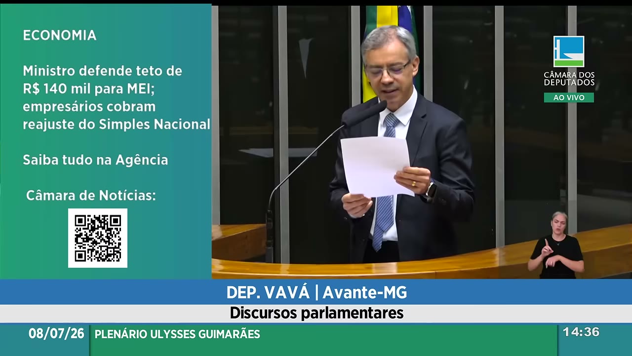 Vídeo do evento em 22:16