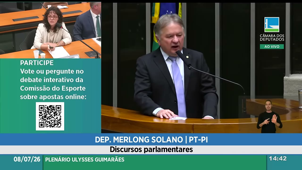 Vídeo do evento em 27:32