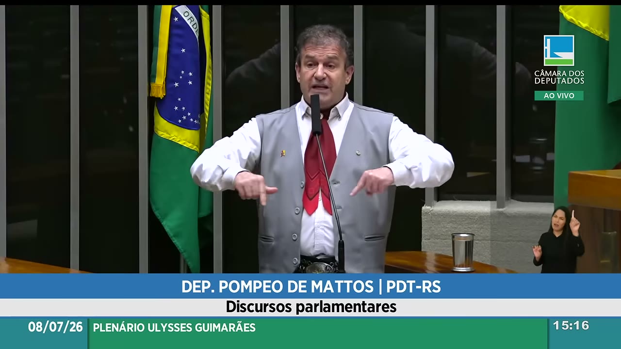 Vídeo do evento em 1:01:49