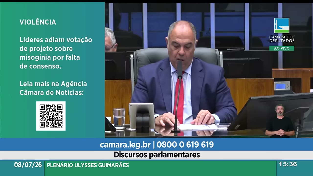 Vídeo do evento em 1:21:54