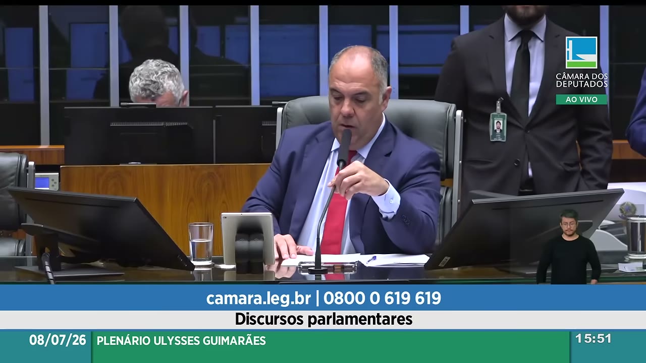 Vídeo do evento em 1:36:25