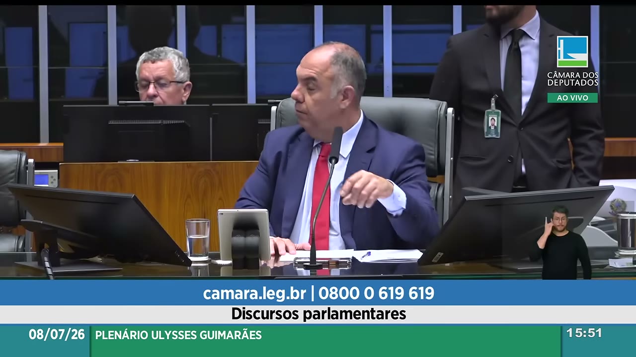 Vídeo do evento em 1:36:29
