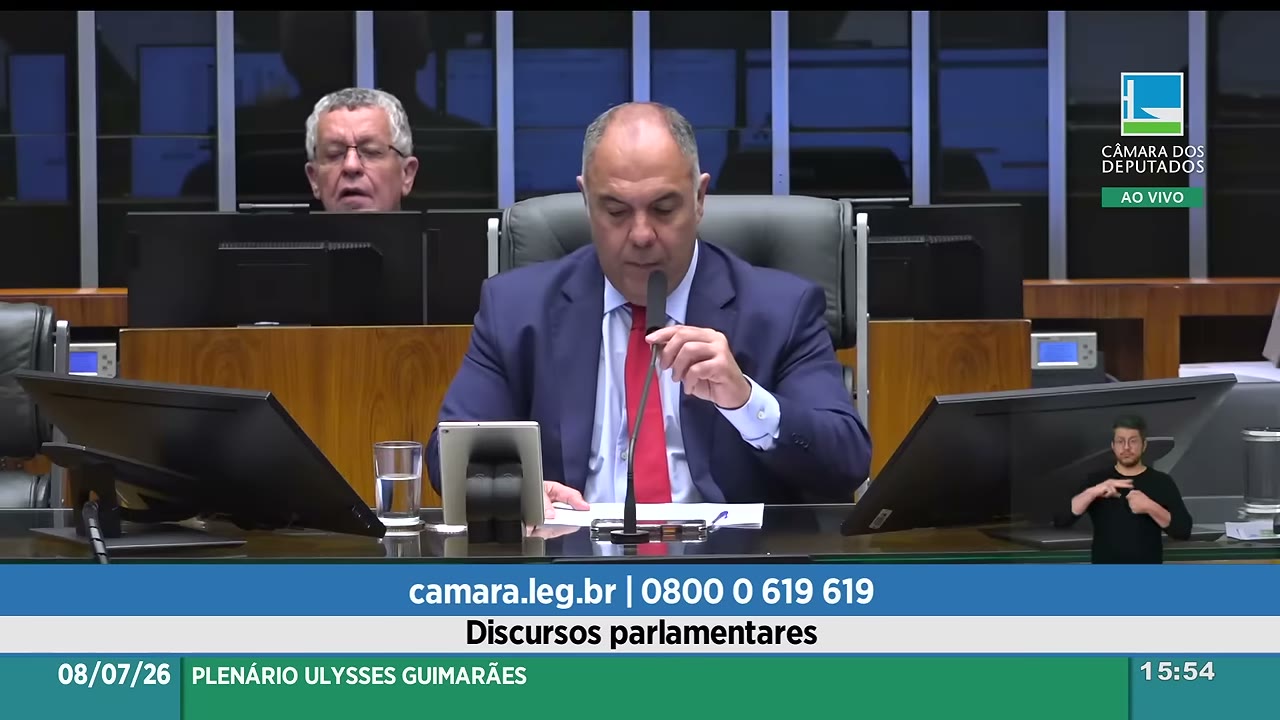 Vídeo do evento em 1:39:03