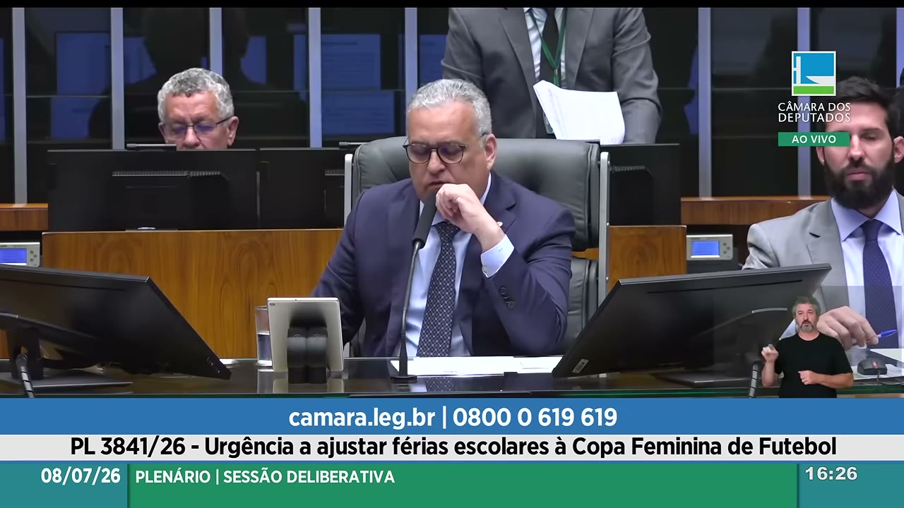 Vídeo do evento em 2:11:19