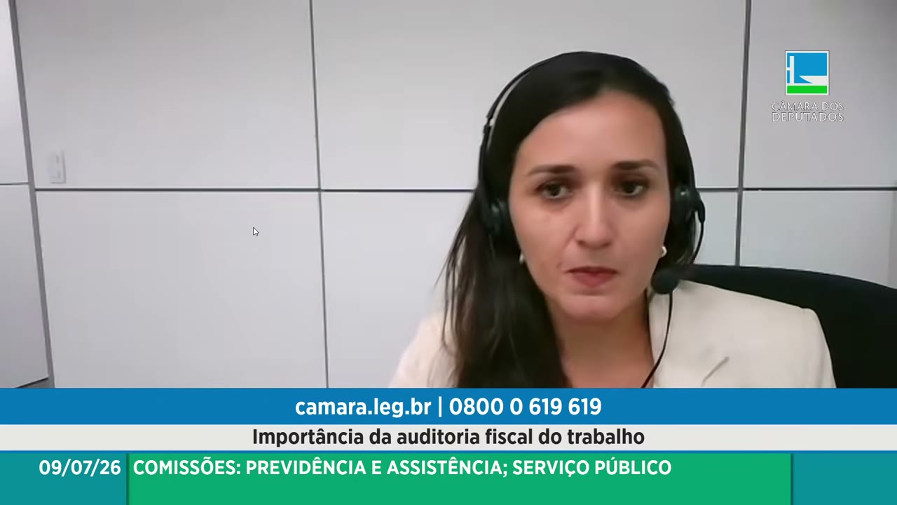 Vídeo do evento em 45:38