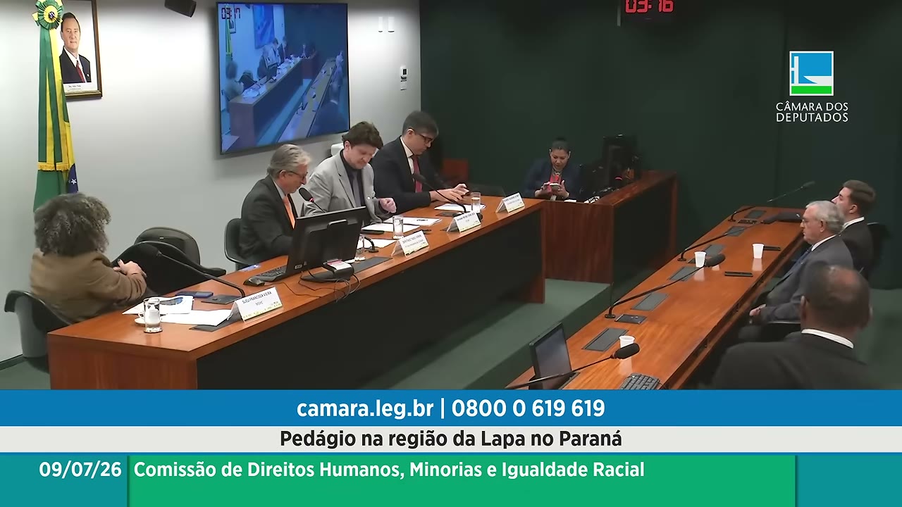 Vídeo do evento em 21:30