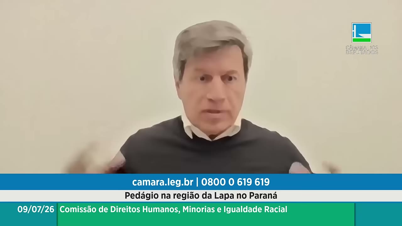 Vídeo do evento em 1:57:02