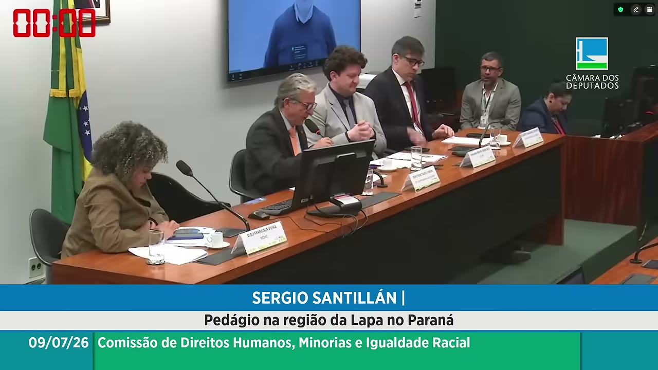 Vídeo do evento em 2:00:19