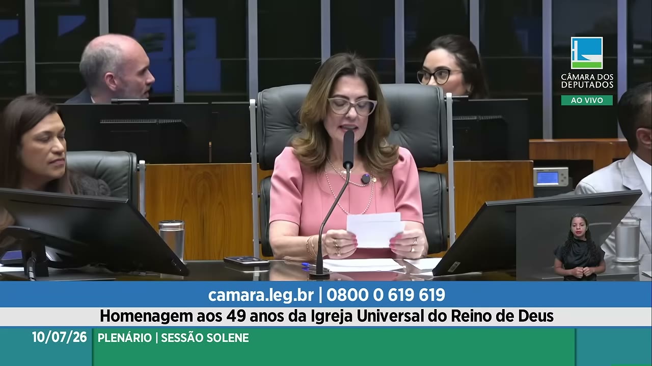 Vídeo do evento em 37:03