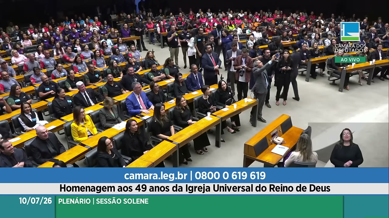 Vídeo do evento em 1:03:08