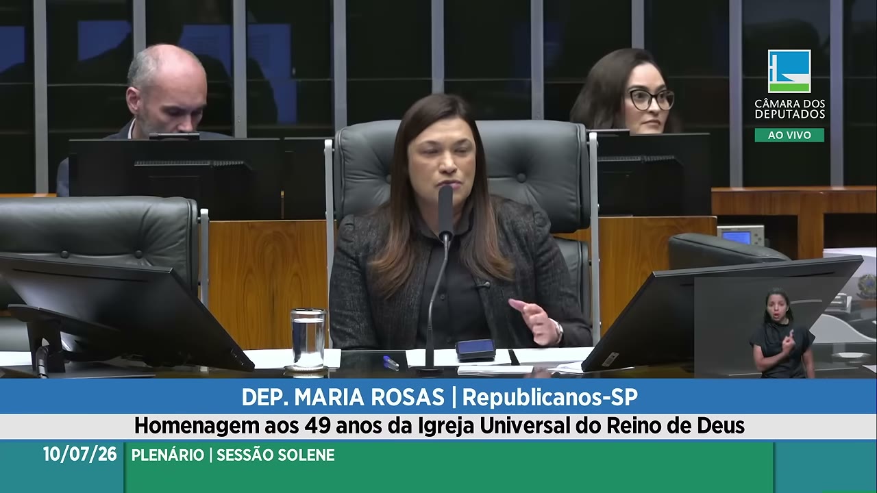 Vídeo do evento em 1:24:37
