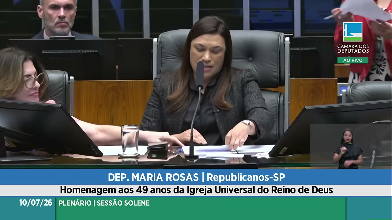 Vídeo do evento em 1:32:39